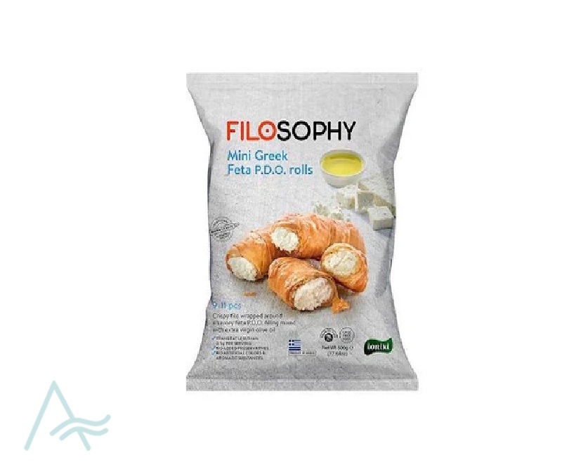 FILO SOPHY MINI ROLL WHITE FETA CHESE 500 G
